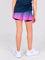 Mädchen Rock BIDI BADU  Colortwist Printed Wavy Junior Skort Pink/Dark Blue