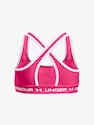 Mädchen Sport BH Under Armour  G Crossback Mid Solid-PNK