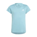 Mädchen T-Shirt adidas Aeroready 3-Stripes Tee Mint Ton