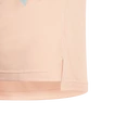 Mädchen-T-Shirt adidas Aeroready Up2Move Cotton Touch Training Slim Logo Ambient Blush