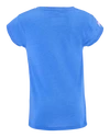 Mädchen T-Shirt Babolat  Exercise Cotton Tee Girl French Blue