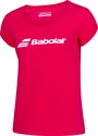 Mädchen T-Shirt Babolat  Exercise Tee Red