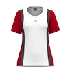 Mädchen T-Shirt Head  CLUB 25 Tech T-Shirt Girls Red/White 128 cm