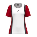 Mädchen T-Shirt Head  CLUB 25 Tech T-Shirt Girls Red/White 128 cm
