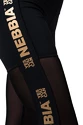 Nebbia Intense Gold Mesh Leggings 829 schwarz