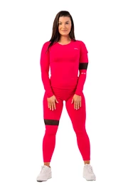 Nebbia Sportliche Leggings mit hoher Taille und Seitentasche 404 rosa