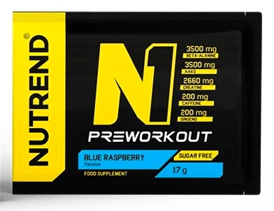 Nutrend N1 Pre-Workout 17 g rosa Grapefruit