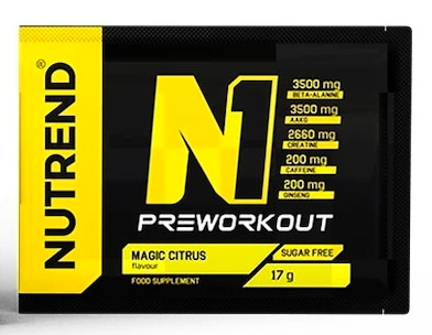 Nutrend N1 Pre-Workout 17 g rosa Grapefruit