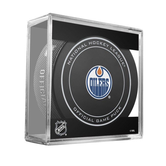 Offizielle Spiel Puck NHL Edmonton Oilers