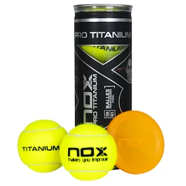 Padelbälle NOX Pro Titanium Balls 3 Pack