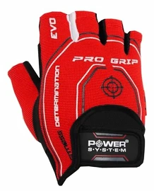 Power System Fitness Handschuhe Pro Grip Evo rot