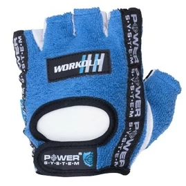 Power System Fitness Handschuhe Workout Blau