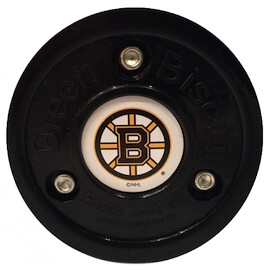 Puck Green Biscuit Boston Bruins Black