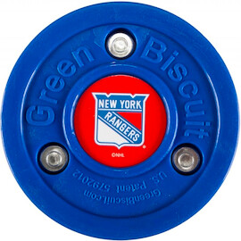 Puck Green Biscuit New York Rangers