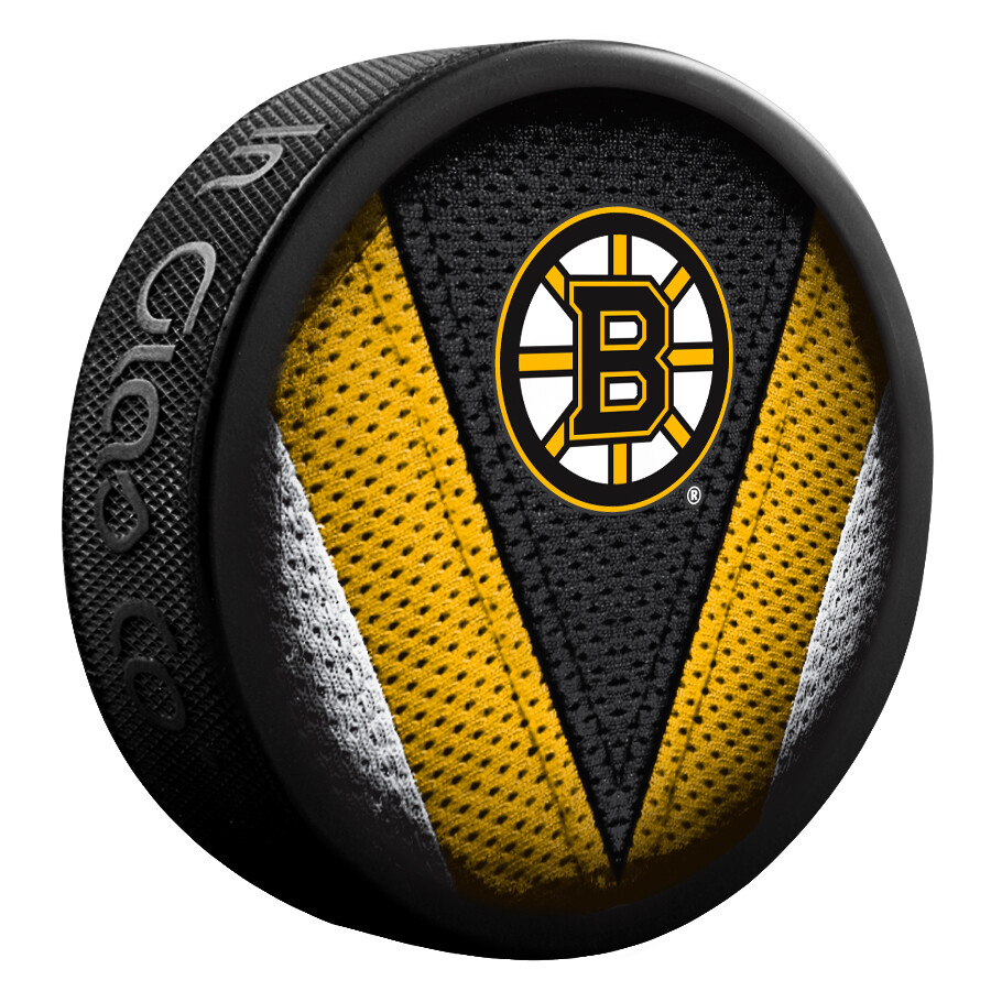 Puck Sher-Wood Stitch NHL Boston Bruins