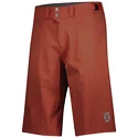 Radshorts für Herren Scott  Trail Flow w/Pad Rust Red