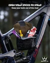 Rahmentasche PEATY'S  Holdfast trail tool wrap - nightrider black (phf-ttw-nrb-25)