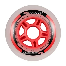 Rollen mit Lager Powerslide One Complete 84 mm 82A + ABEC 5 + 8 mm Spacer 8-Pack