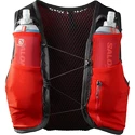 Running Vest  Salomon  Active Skin 4 Fiery Red/Ebony