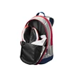 Schlägerrucksack Wilson  Junior Backpack Blue/Orange