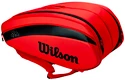 Schlägertasche Wilson  Federer DNA 12 Pack Red 2020