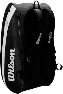 Schlägertasche Wilson  Federer Team 12 Pack 2020 Black