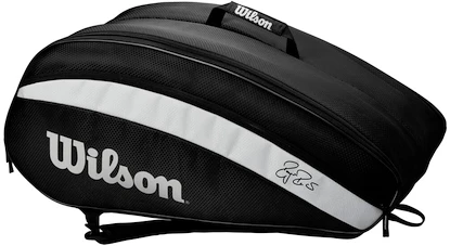 Schlägertasche Wilson  Federer Team 12 Pack 2020 Black