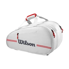 Schlägertasche Wilson Padel Team Bag Off White