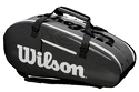 Schlägertasche Wilson Super Tour 2 Compartment Large Black/Grey