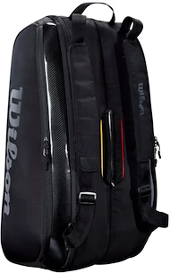 Schlägertasche Wilson  Super Tour 9 Pack Pro Staff Black