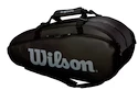 Schlägertasche Wilson Tour 2 Compartment Large Black/Grey
