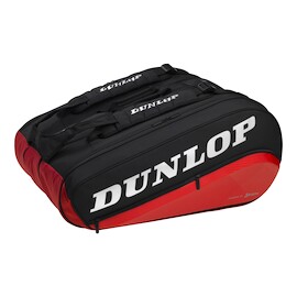 Schlägertasche Dunlop CX Performance 12R Schwarz/Rot
