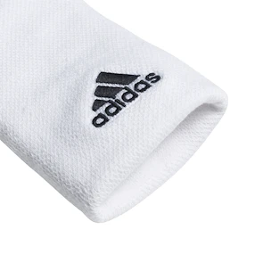 Schweißband adidas  Tennis Wristband Large White