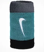 Schweißband Nike  Swoosh Doublewide Wristbands Cool Grey
