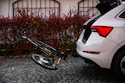 Scooterträger für die Anhängerkupplung TMK  FLY Footbike 02 - black