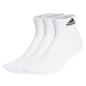 Socken adidas  Cushioned Sportswear Ankle Socks 3 Pairs White