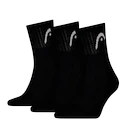 Socken Head  Tennis Club Short Crew Black (3 Pack)