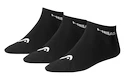 Socken Head  Tennis Sneaker Black (3 Pack)  EUR 43-46