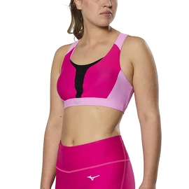 Sport BH Mizuno High Support Bra Pink Peacock