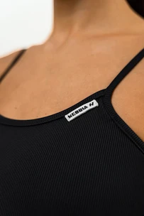 Sport BH Nebbia  3/4 Bra with high impact 474 black  S