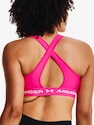 Sport BH Under Armour  Crossback Mid Bra-PNK