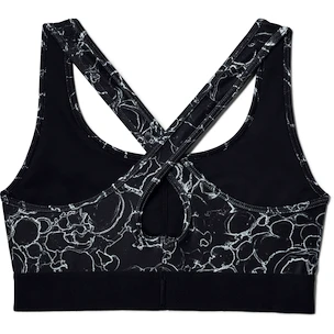Sport BH Under Armour  Mid Crossback Printed Black  XS