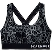 Sport BH Under Armour  Mid Crossback Printed Black  XS
