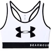 Sport BH Under Armour  Mid Keyhole Graphic White