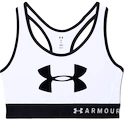 Sport BH Under Armour  Mid Keyhole Graphic White
