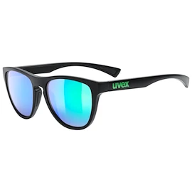 Sport Brille Uvex Esntl Spirit Black Matt/Mir. Green (S5330622216)