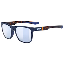 Sport Brille Uvex Lgl 42 Blue Mat Havanna/Ltm.Silver (S5320324616)