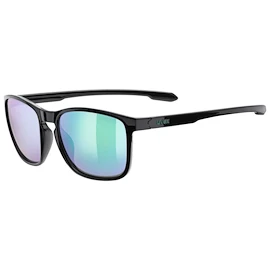 Sport Brille Uvex Lgl 52 Black / Mir.Green (S5330782215)