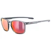 Sport Brille Uvex  Lgl 52 Smoke / Mir.Red (S5330789916)