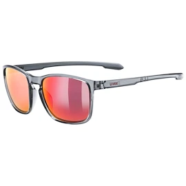 Sport Brille Uvex Lgl 52 Smoke / Mir.Red (S5330789916)